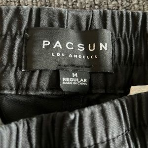 Pacsun joggers with zip